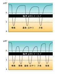 だらだら食べはやめましょう